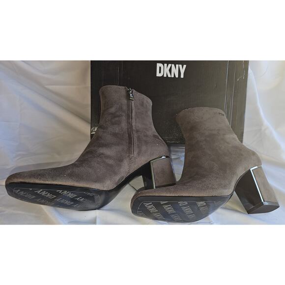 DKNY Women's Cavale Stretch Booties - Mushroom - Picture 3 of 5